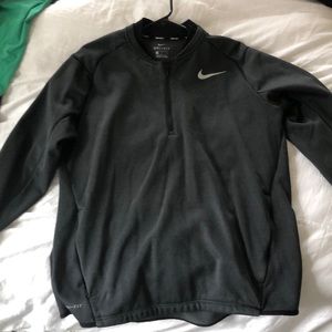 Nike Golf Men’s dri fit pullover - gray - Large